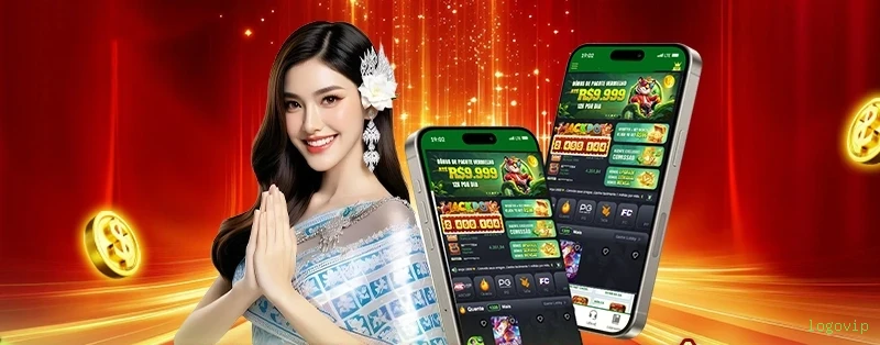 Aplicativo móvel logovip para iOS e Android